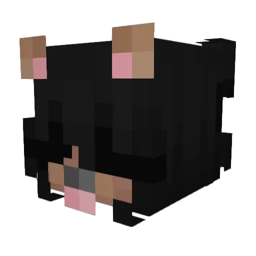 vmrz Minecraft avatar head, 3D render