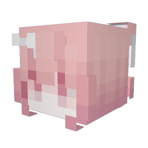 vngelic Minecraft avatar head, 3D render