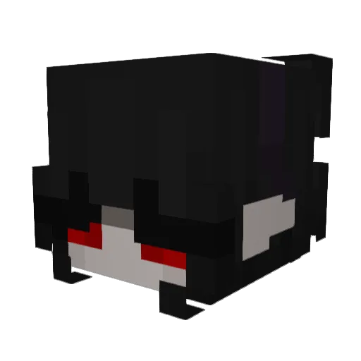 vnkayl Minecraft avatar head, 3D render
