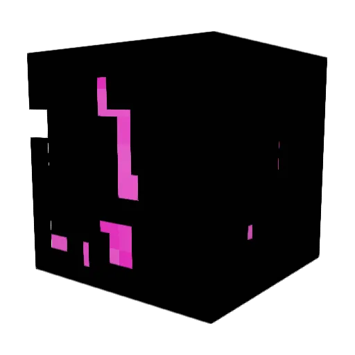 vnort Minecraft avatar head, 3D render