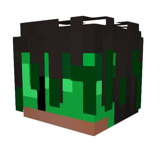 vnt974 Minecraft avatar head, 3D render