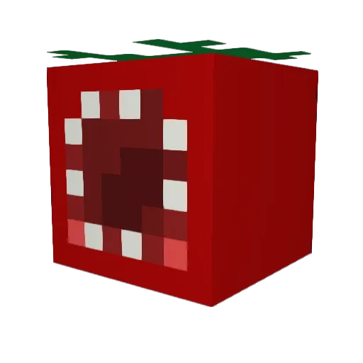 vocalisdsquid Minecraft avatar head, 3D render