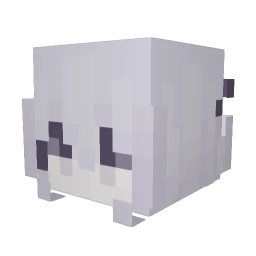 vocn Minecraft avatar head, 3D render