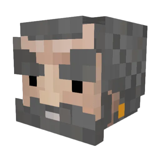 vogt1999 Minecraft avatar head, 3D render