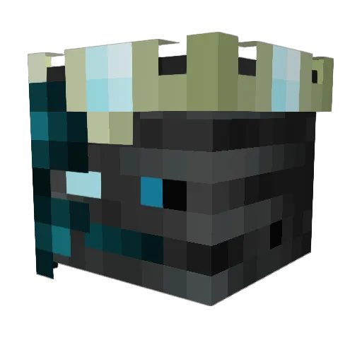 voice_of_decay Minecraft avatar head, 3D render