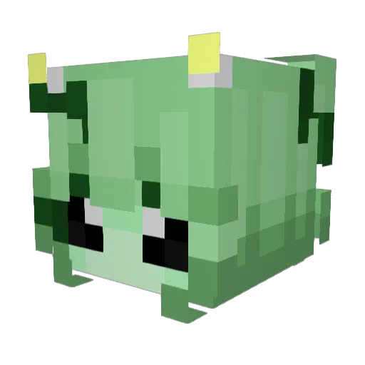voicelessthorns Minecraft avatar head, 3D render