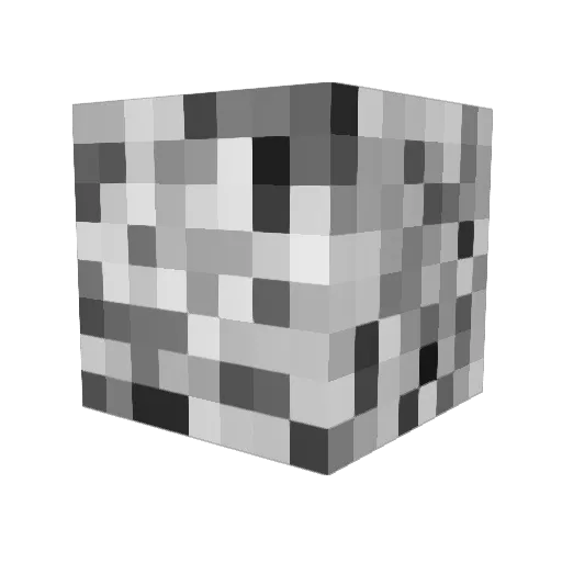 void30215 Minecraft avatar head, 3D render