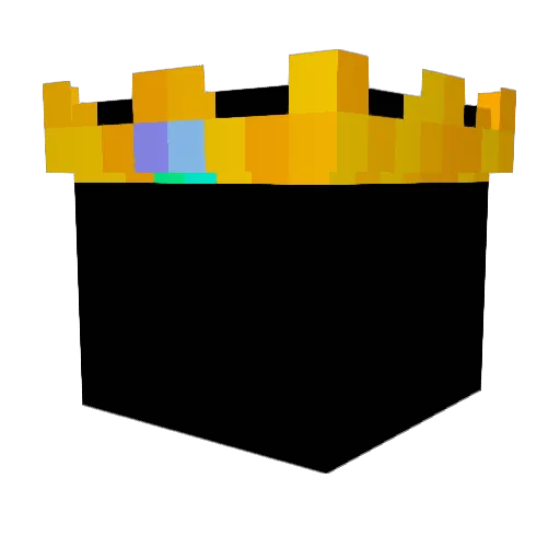 void_webby Minecraft avatar head, 3D render