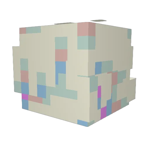 voidmage Minecraft avatar head, 3D render