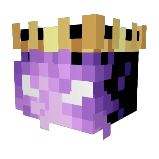 voirureDE Minecraft avatar head, 3D render