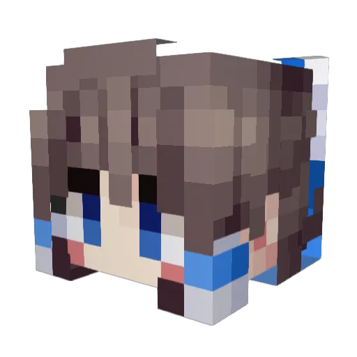 vokemongo Minecraft avatar head, 3D render