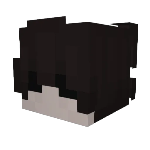 volantt Minecraft avatar head, 3D render