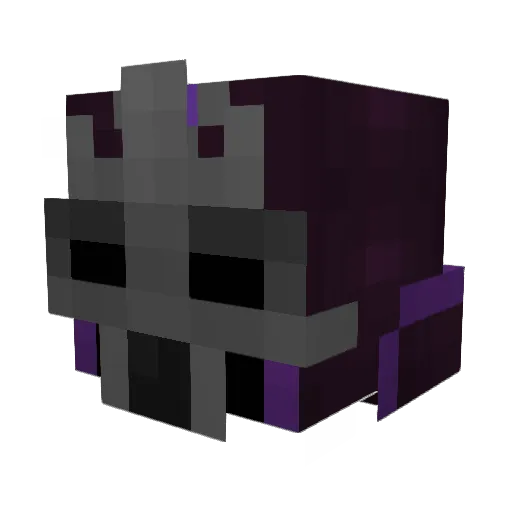 volimer Minecraft avatar head, 3D render