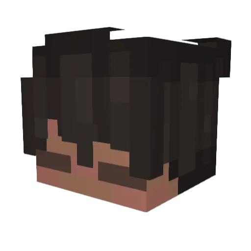 vollemelk Minecraft avatar head, 3D render