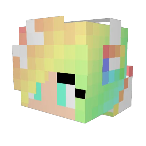 volleyball2731 Minecraft avatar head, 3D render