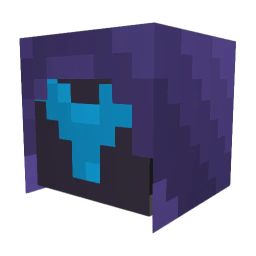 voloranic Minecraft avatar head, 3D render