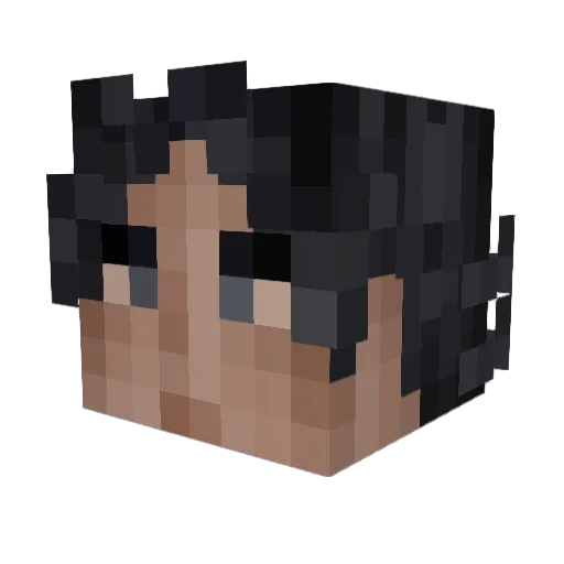 volticslayer Minecraft avatar head, 3D render