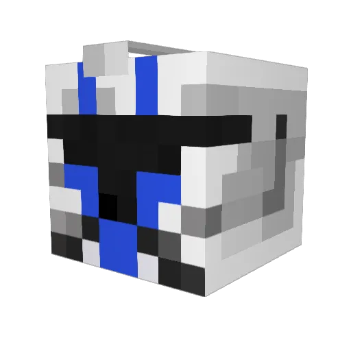 volvo620 Minecraft avatar head, 3D render