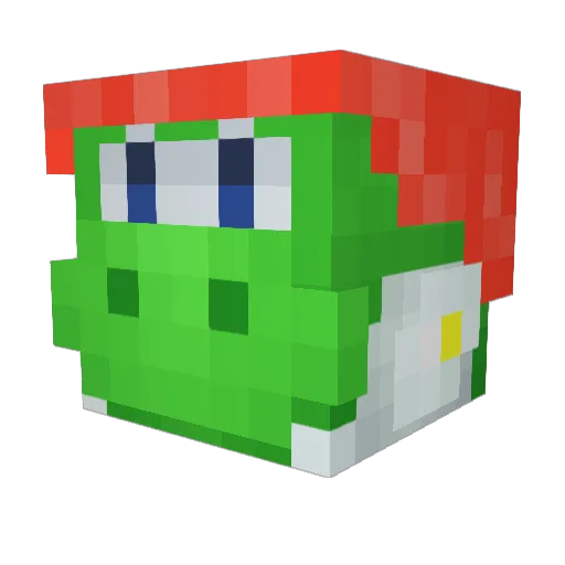 vongthao2010 Minecraft avatar head, 3D render