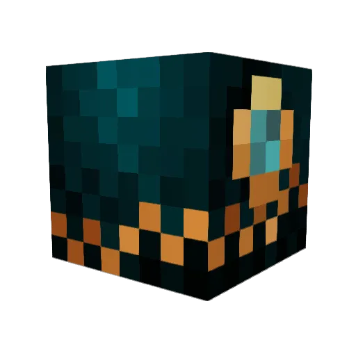 voodoo12 Minecraft avatar head, 3D render