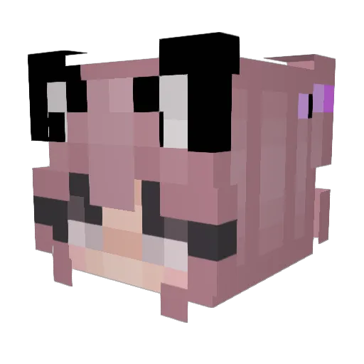 voodoo_05 Minecraft avatar head, 3D render