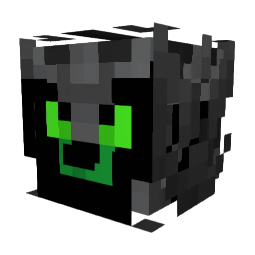 voortmanclan Minecraft avatar head, 3D render