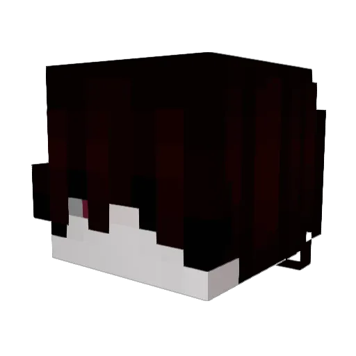 voqus Minecraft avatar head, 3D render