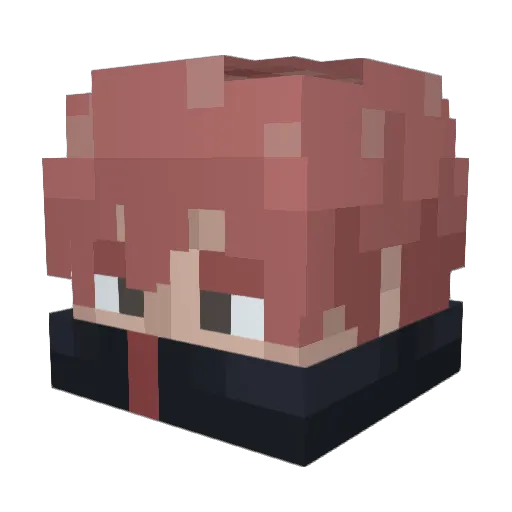 voremedaddy Minecraft avatar head, 3D render