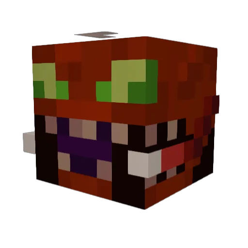 vorox20 Minecraft avatar head, 3D render