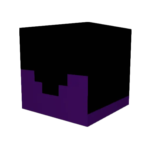 vortexgore Minecraft avatar head, 3D render