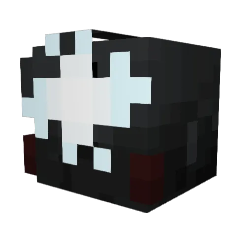 Minecraft-Avatar von voryxflow: Kopf als 3D-Render
