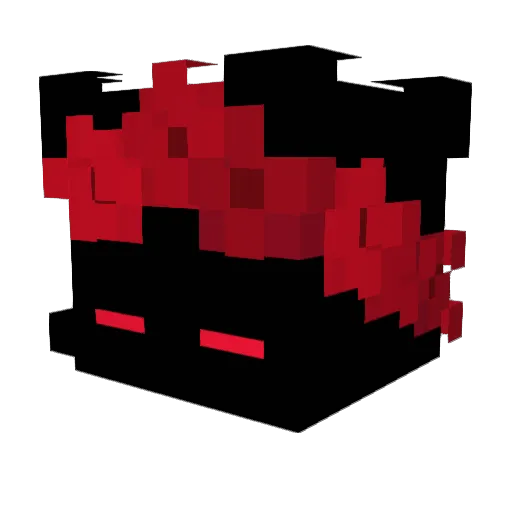 vorziess Minecraft avatar head, 3D render