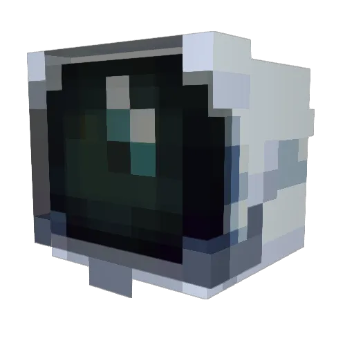 vos_ghoul Minecraft avatar head, 3D render