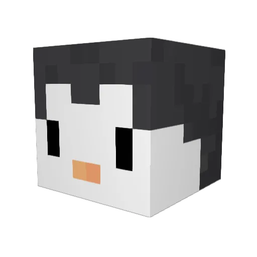 votsmc Minecraft avatar head, 3D render