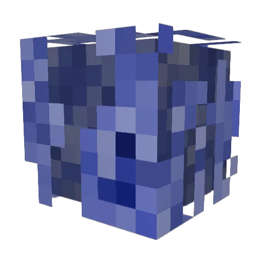 vovouseek Minecraft avatar head, 3D render