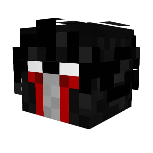 voydx Minecraft avatar head, 3D render