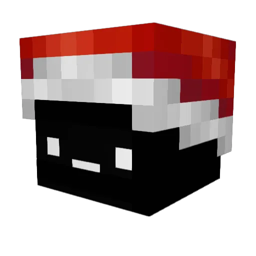 vp1t Minecraft avatar head, 3D render