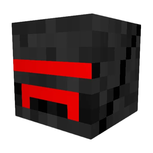 vpoit Minecraft avatar head, 3D render