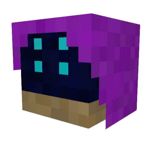 vriokt Minecraft avatar head, 3D render