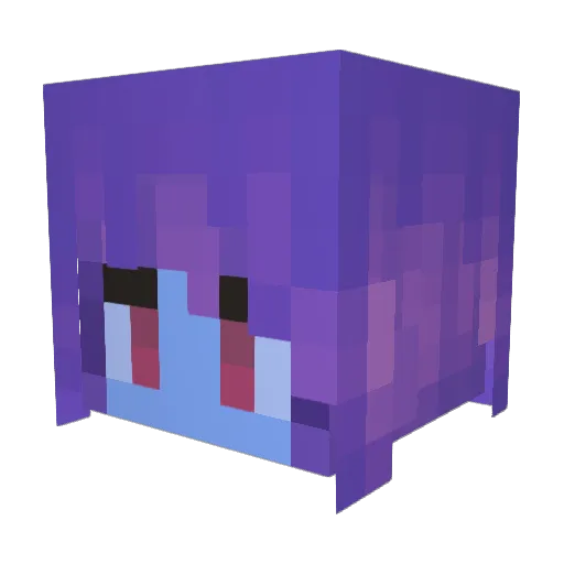 vrndschp Minecraft avatar head, 3D render