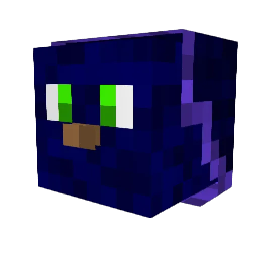 vroomer2k13 Minecraft avatar head, 3D render