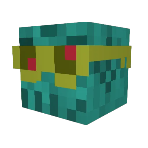 vrygia Minecraft avatar head, 3D render