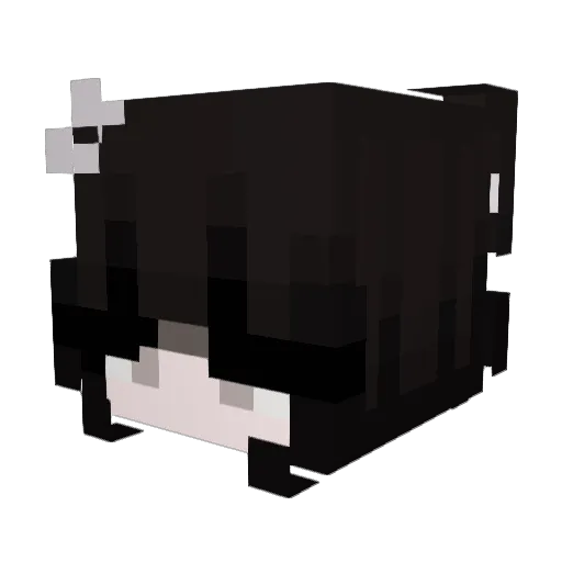 vs6hq Minecraft avatar head, 3D render