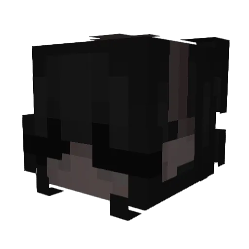 vsadd Minecraft avatar head, 3D render