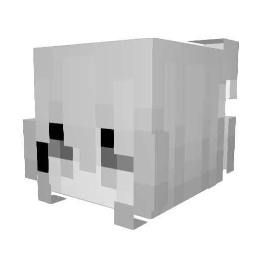 vsb0609 Minecraft avatar head, 3D render