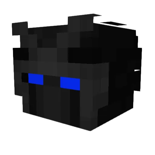 vscx Minecraft avatar head, 3D render