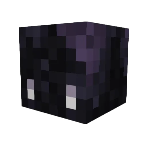 vskf_ Minecraft avatar head, 3D render