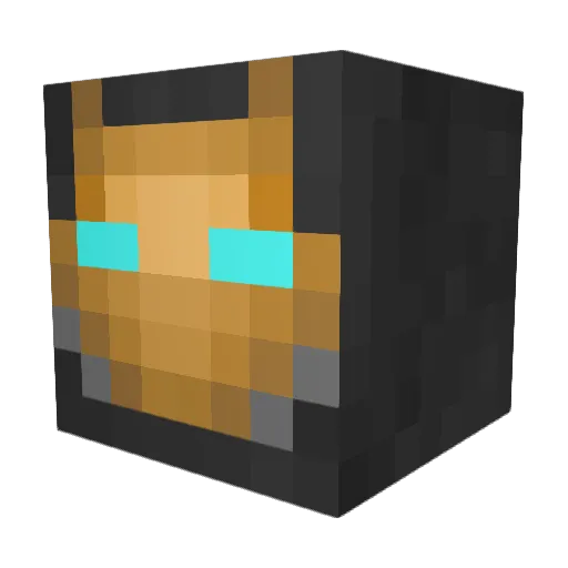 vskywalker12 Minecraft avatar head, 3D render