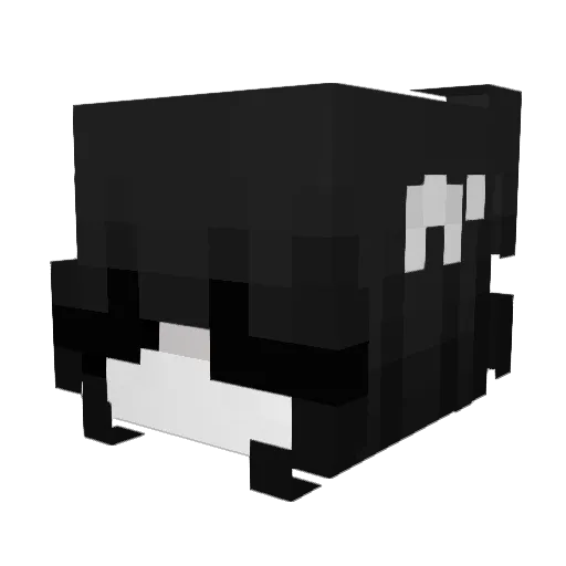 vsmp Minecraft avatar head, 3D render