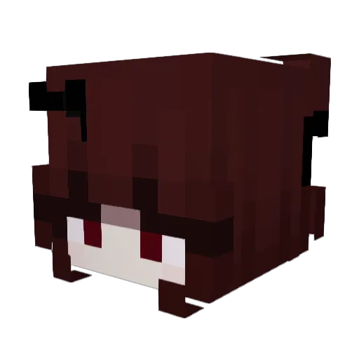 vspkiixo Minecraft avatar head, 3D render